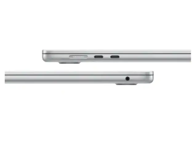 Apple 15-inch MacBook Air: Apple M4 chip with 10-core CPU and 10-core GPU, 16GB, 256GB SSD - Silver, Model A3241, 4 image