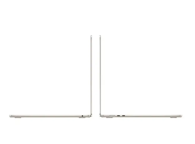 ნოუთბუქი Apple 15-inch MacBook Air: Apple M5 chip with 10‑core CPU and 10‑core GPU, 24GB, 1TB SSD - Starlight, 4 image