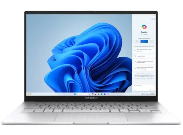 Notebook Asus Zenbook 14" OLED Touch FHD Ultra 7 255H 32GB 1TB SSD Intel Graphics DOS Silver