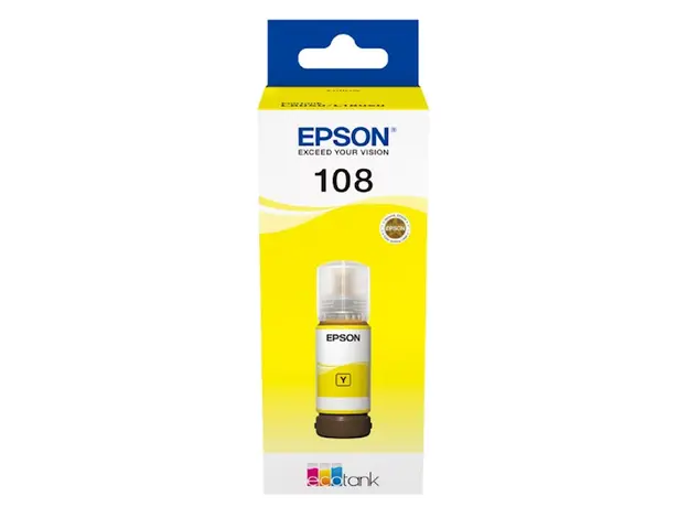კარტრიჯის მელანი Epson 108 C13T09C44A, 7200P, Ink Cartridge, Yellow