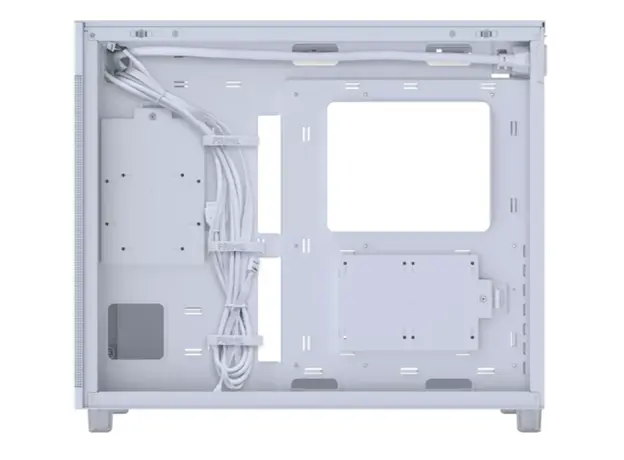 კომპიუტერის ქეისი ASUS Prime AP303 - Tempered Glass Panel White, 4 image