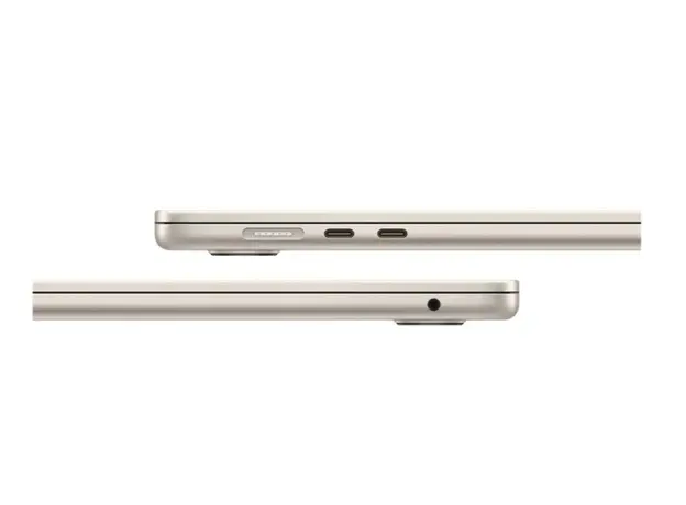 ნოუთბუქი Apple 15-inch MacBook Air: Apple M5 chip with 10‑core CPU and 10‑core GPU, 24GB, 1TB SSD - Starlight, 3 image