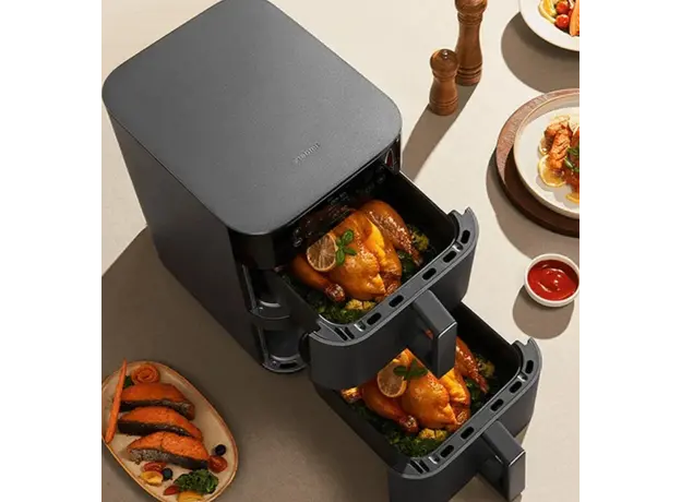 აეროგრილი Xiaomi BHR0883EU Dual Zone Air Fryer 12L EU, 3 image
