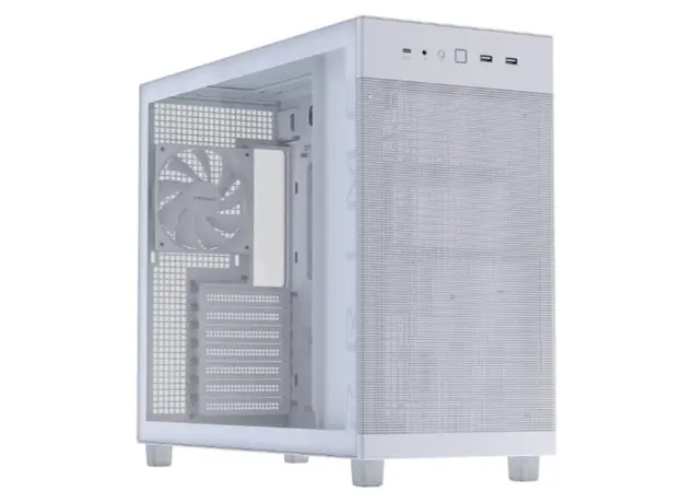 კომპიუტერის ქეისი ASUS Prime AP303 - Tempered Glass Panel White