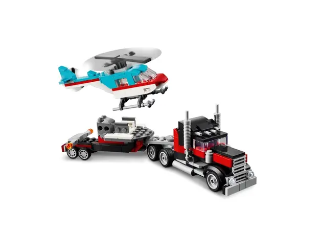 ლეგო Constructor LEGO Creator On-board truck with a helicopter, 3 image