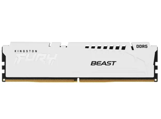 ოპერატიული მეხსიერება Kingston FURY White 16GB 5600MHz DDR5 DIMM CL36 1Rx8 2G x 64-Bit