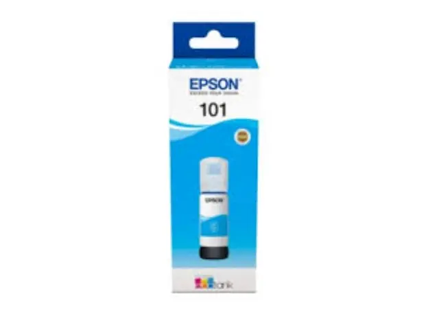 კარტრიჯი EPSON 101 ORIGINAL L4160 L6190 CYAN INK BOTTLE 70 ML