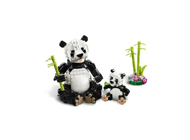 ლეგო LEGO Constructor Creator Wild Animals Panda Family, 2 image