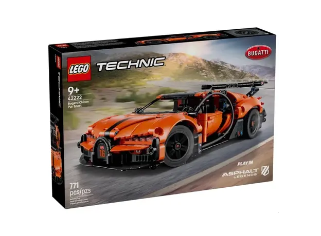 ლეგო LEGO Constructor Technic Bugatti Chiron Pur Sport Hypercar
