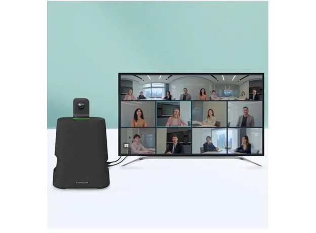 საკონფერენციო კამერა Kandao MT1002, 4K, USB-C, USB, RJ45, HDMI, BT, WiFi, Meeting Ultra Standard, 360° All-in-one AI Conference Device, Black, 10 image