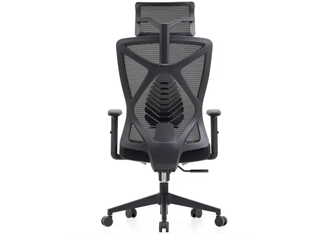 საოფისე სავარძელი ALLX MS-1225, Office Chair, Black, 2 image