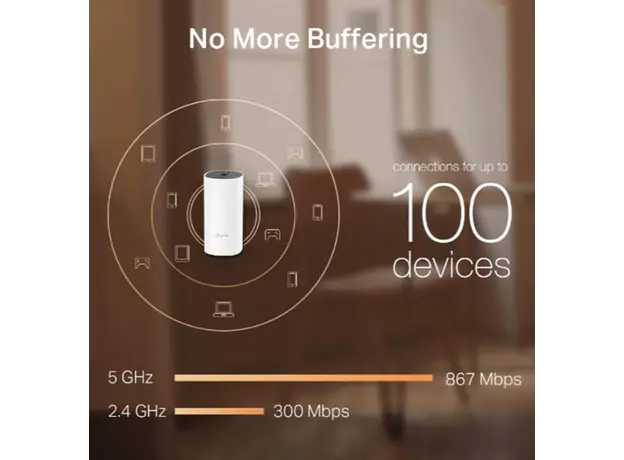 როუტერი TP-link Deco M4(2-pack)  AC1200 Whole Home Mesh Wi-Fi System, 4 image