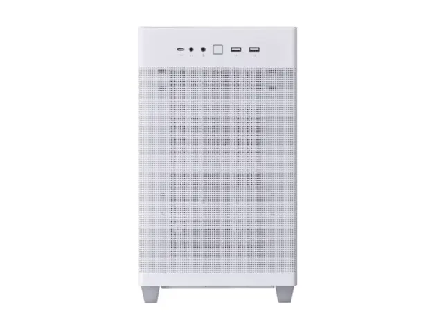 კომპიუტერის ქეისი ASUS Prime AP201 Tempered Glass MicroATX Case White, 3 image