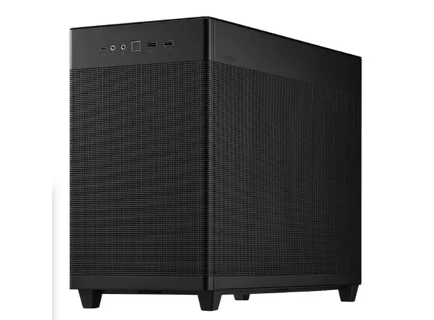 კომპიუტერის ქეისი ASUS Prime AP201 Tempered Glass MicroATX Case Black, 3 image