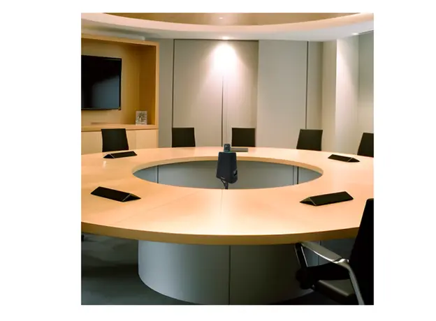 საკონფერენციო კამერა Kandao MT1002, 4K, USB-C, USB, RJ45, HDMI, BT, WiFi, Meeting Ultra Standard, 360° All-in-one AI Conference Device, Black, 6 image