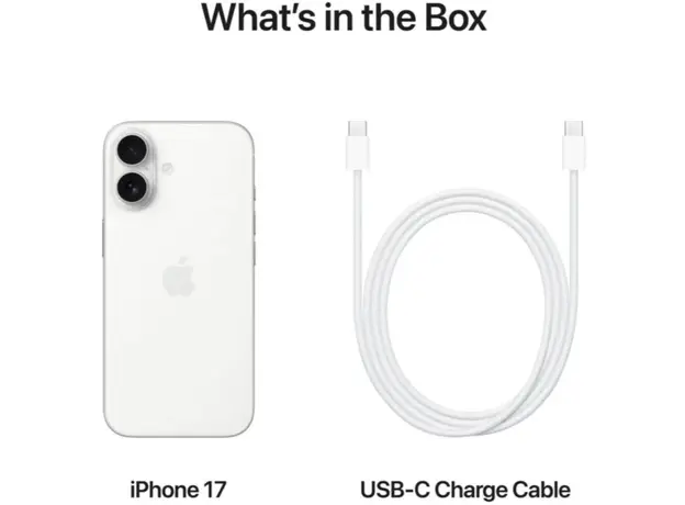 Mobile phone Apple iPhone 17 256GB White E-sim/TP, 5 image