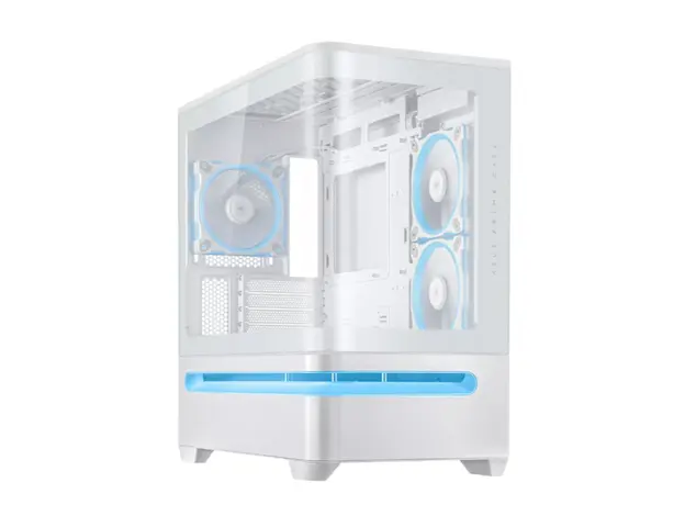 კომპიუტერის ქეისი ASUS Prime AP202 ARGB White