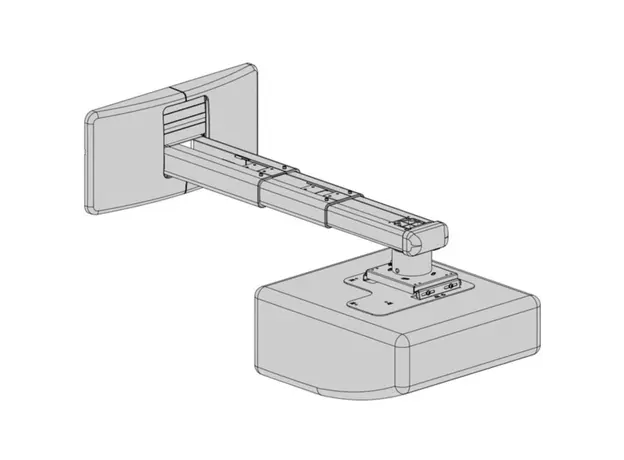 მოკლე ფოკუსიანი პროექტორის საკიდი VIVITEK Ultra Short Throw Wall Mount WM-4, 2 image