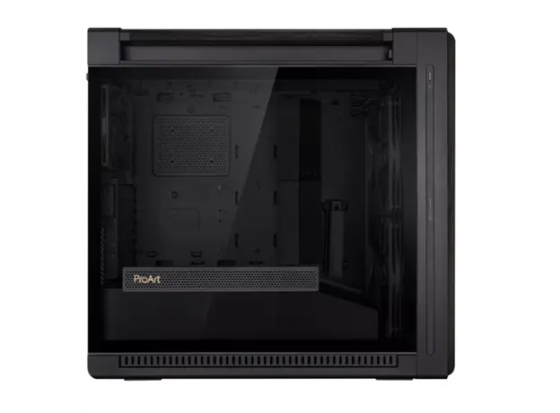 კომპიუტერის ქეისი Asus ProArt PA602 Wood Edition - Tempered Glass Panel Black, 4 image