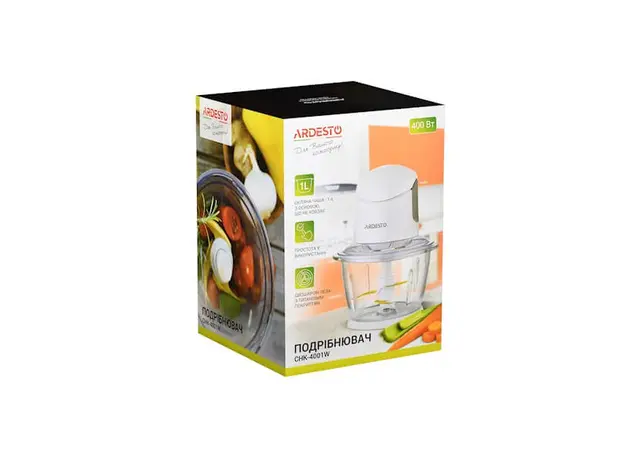 ჩოფერი ARDESTO CHK-4001W White, 4 image