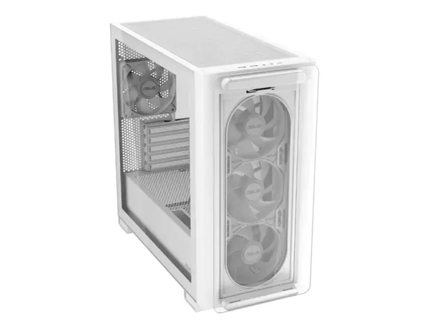 კომპიუტერის ქეისი ASUS A23 PLUS Case White, 5 image