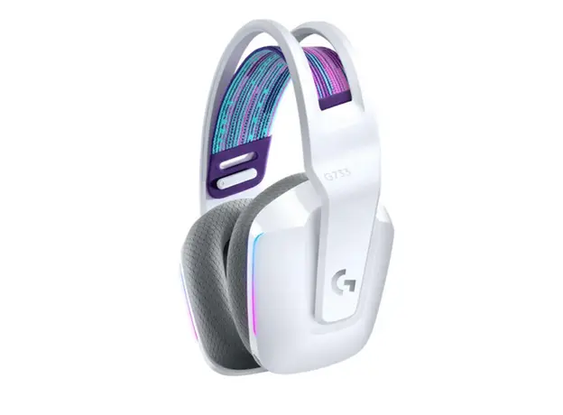 ყურსასმენი Logitech Gaming Headset G733 LIGHTSPEED L981-000883 White, 3 image