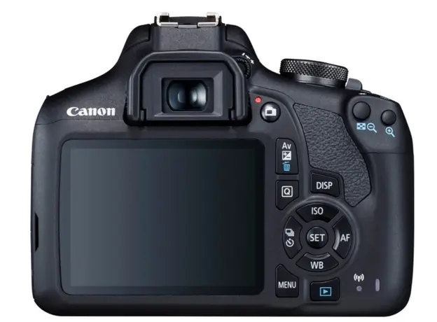 ციფრული ფოტოაპარატი Canon EOS 2000D EF-S 18-55 DC  II Lens 24.1 MP, APS-C senso  Wi-Fi¹, NFC , Black, 3 image