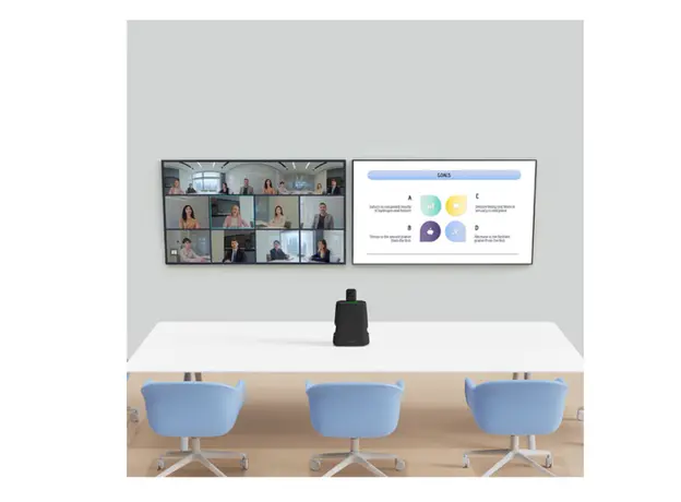 საკონფერენციო კამერა Kandao MT1002, 4K, USB-C, USB, RJ45, HDMI, BT, WiFi, Meeting Ultra Standard, 360° All-in-one AI Conference Device, Black, 7 image