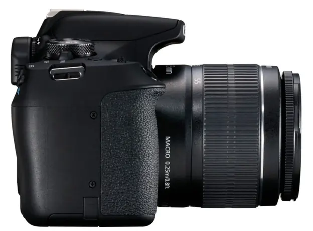 ციფრული ფოტოაპარატი Canon EOS 2000D EF-S 18-55 DC  II Lens 24.1 MP, APS-C senso  Wi-Fi¹, NFC , Black, 4 image