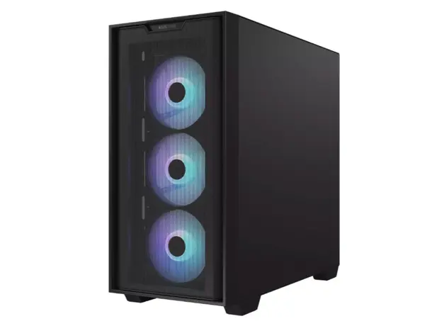 კომპიუტერის ქეისი ASUS A21 PLUS Case TG ARGB Black, 5 image