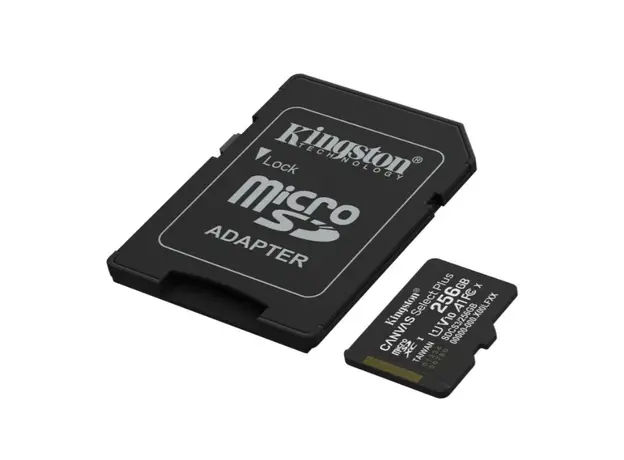 მეხსიერების ბარათი Kingston Canvas Select Plus microSD memory card 256GB, 2 image