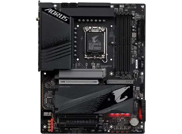 დედა დაფა Motherboard GIGABYTE Z790 AORUS ELITE AX s1700 Z790 4xDDR5 M.2 HDMI DP ATX, 2 image