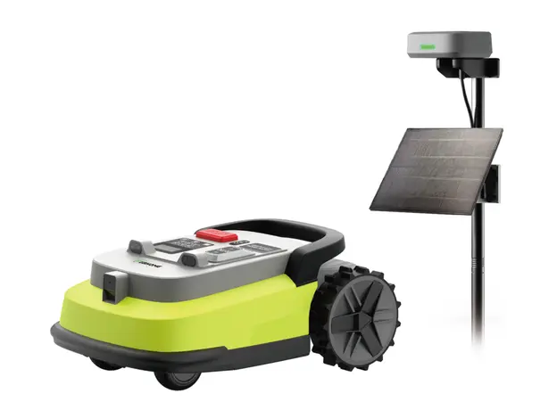 გაზონის საკრეჭი რობოტი UBTech M10 PRO, WiFi, Bluetooth, Wire Free Robotic Lawn Mower, Green/Grey, 2 image