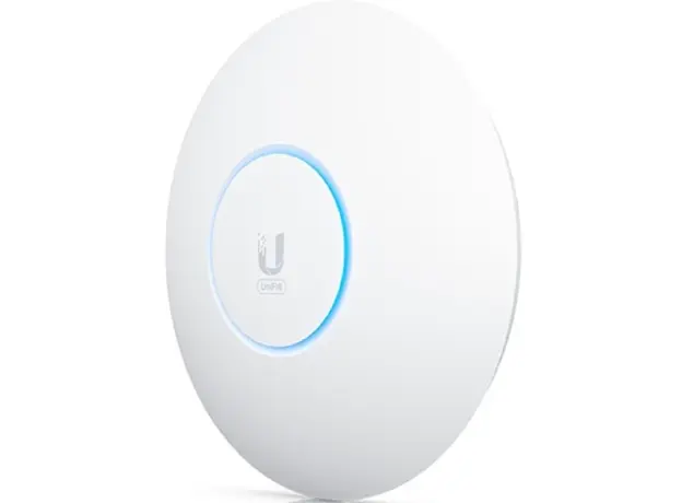 როუტერი Ubiquiti Powerful, U6-ENTERPRISE ceiling-mounted WiFi 6E access point designed to provide seamless, 3 image