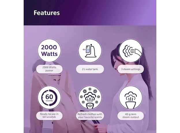 ორთქლის უთო PHILIPS STE3170/80, 5 image