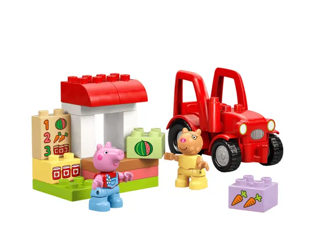 ლეგო LEGO Constructor DUPLO Peppa Pig Tractor and Market, 2 image