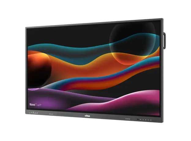 ინტერაქტიული ეკრანი, სმარტ ეკრანი Vivitek EK757i NovoTouch, 75", RAM 16GB, 128GB, Android 14, Smart Board, Grey, 3 image