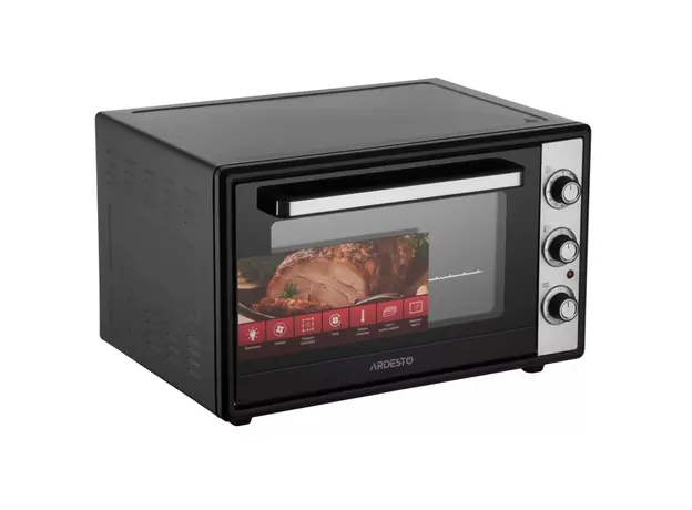 ელექტრო ღუმელი Ardesto MEO-F60CB, 2000W, 60L, Electric Oven, Black, 5 image