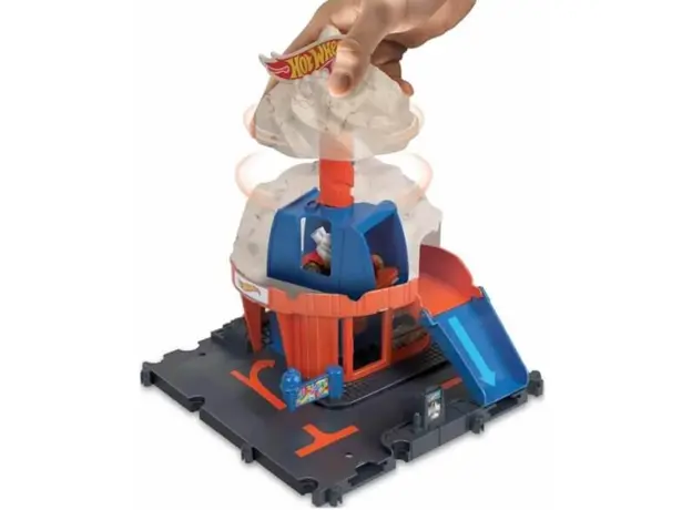 სათამაშო სანაყინე Mattel HW City Downtown Ice Cream Shop, 2 image