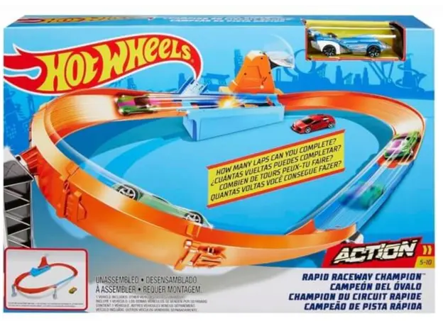 სათამაშო ტრასა Mattel HW Championship Trackset Asst