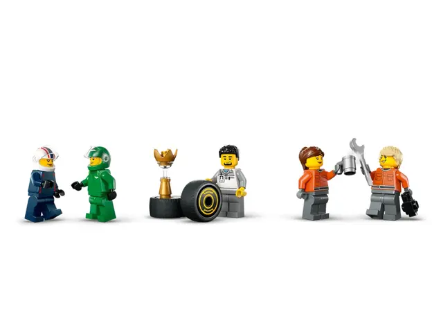 ლეგო LEGO Constructor City F1 Truck with RB20 & AMR24 F1 Cars, 7 image