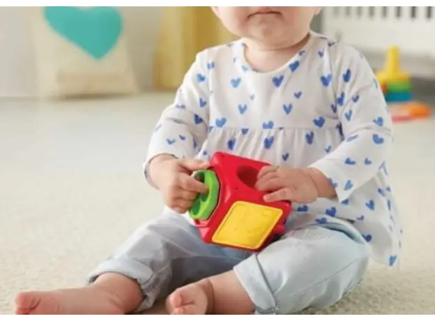 სათამაშო კუბიკები MATTEL Stacking Action Blocks, 3 image