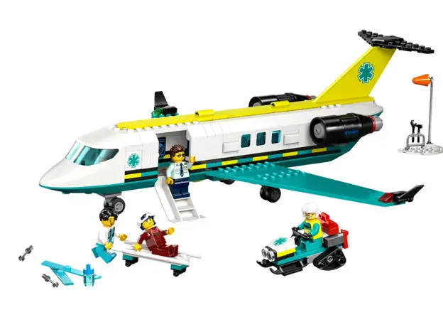 ლეგო LEGO Constructor City Emergency Air Ambulance Airplane, 2 image