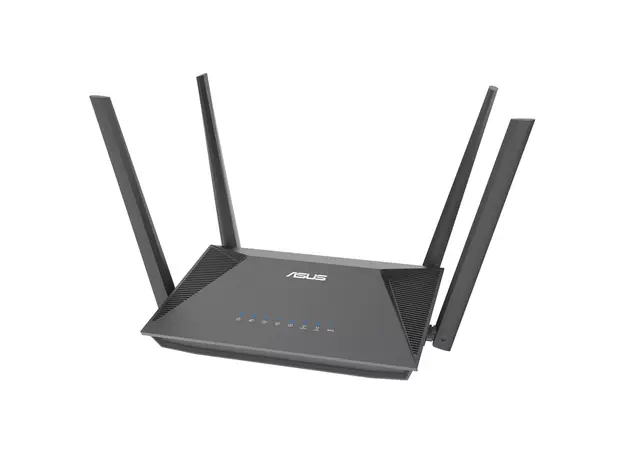 როუტერი Asus RT-AX52 AX1800 Dual Band WiFi 6 Extendable Router - 90IG08T0-MO3H00, 6 image