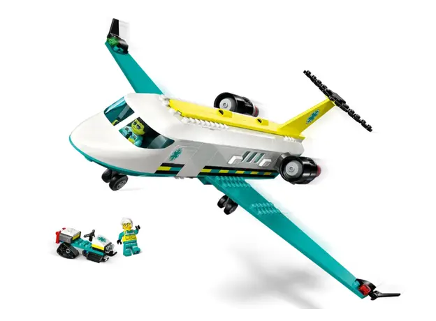 ლეგო LEGO Constructor City Emergency Air Ambulance Airplane, 3 image