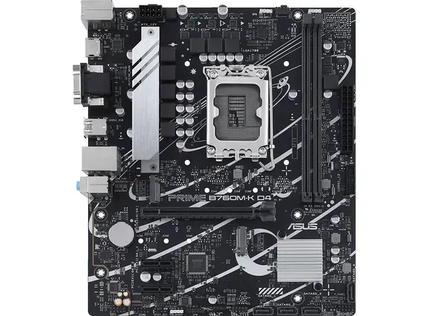 დედა დაფა ASUS Motherboard PRIME B760M-K D4 s1700 B760 2xDDR4 M.2 HDMI D-Sub mATX