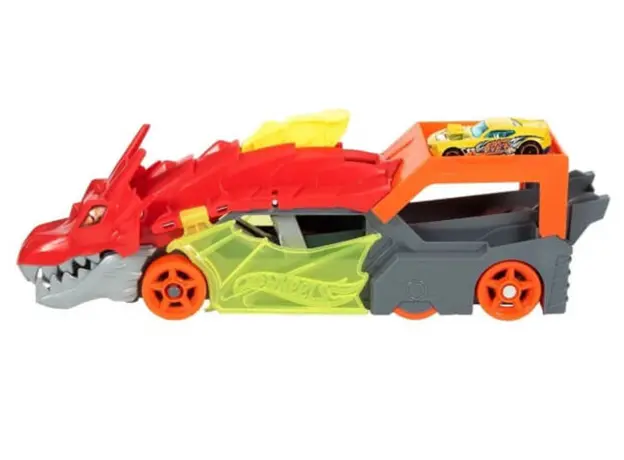 სათამაშო მანქანა Mattel HW Dragon ?Hauler, 4 image