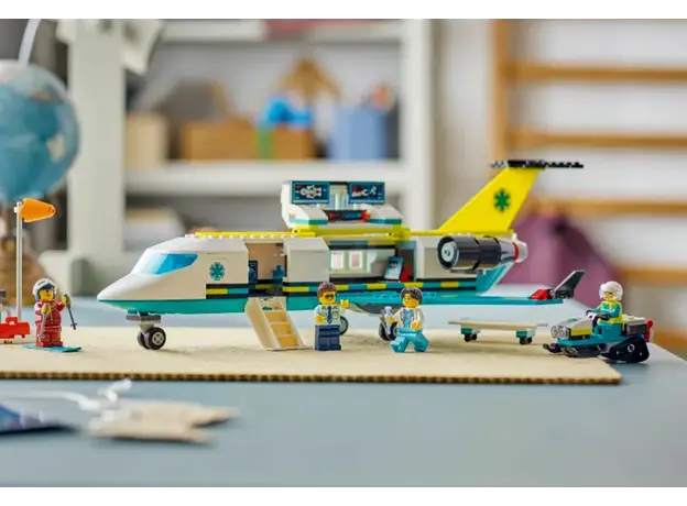 ლეგო LEGO Constructor City Emergency Air Ambulance Airplane, 6 image