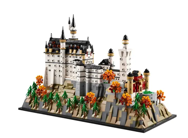 ლეგო LEGO Constructor Architecture Neuschwanstein Castle