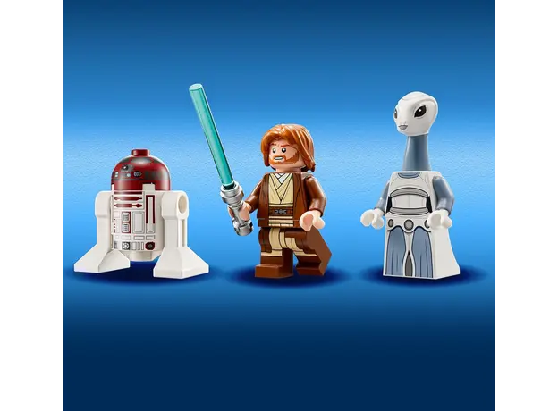 ლეგო LEGO Star Wars Obi-Wan Kenobi’s Jedi Starfighter, 6 image